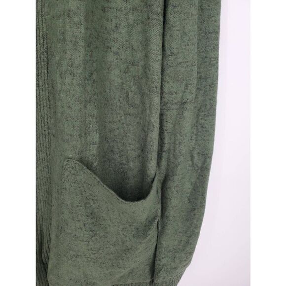 Bobeau NWT Women's Green open front soft cardigan sweater Size Petite XSmall - Picture 3 of 6